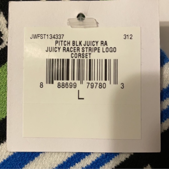 Juicy Couture Strapless Top nwt - Picture 4 of 4